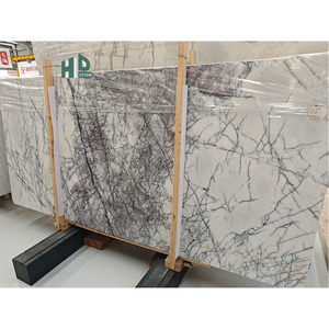 Losas y Azulejos de Mármol Pulido, Azulejos de Piso Blanco Nueva <span class=keywords><strong>York</strong></span>, Losa Grande de Mármol Blanco Lila <span class=keywords><strong>en</strong></span> <span class=keywords><strong>Venta</strong></span> - Product Image 1
