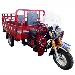 Zware vracht driewieler 150cc benzine driewielige motorfiets aanhanger 3-wieler wagen vrachtwagen - Product Image 4