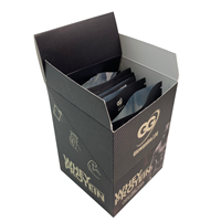 Boîtes de présentation personnalisées avec logo, écologiques, en matériaux recyclés, de qualité alimentaire, pour sachets de café, de suppléments et de poudres.