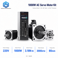 Kit de servomoteur 1KW monophasé 3000 tr/min simulateur d'actionneur 3.18N.m 220V AC 60Hz ROHS étanche