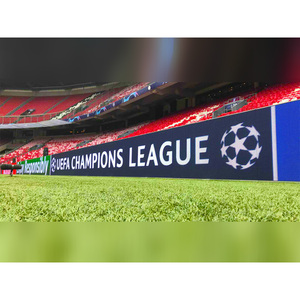 Pantalla de tableros Led de publicidad de campo de fútbol P10, pantalla Led de valla móvil de <span class=keywords><strong>estadio</strong></span> <span class=keywords><strong>universitario</strong></span> de 10 metros - Product Image 1