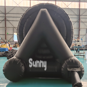 Grand jeu interactif gonflable <span class=keywords><strong>de</strong></span> football noir, jeu <span class=keywords><strong>de</strong></span> fléchettes sportif d'extérieur, cible <span class=keywords><strong>de</strong></span> football gonflable personnalisée, jeu <span class=keywords><strong>de</strong></span> fléchettes - Product Image 4