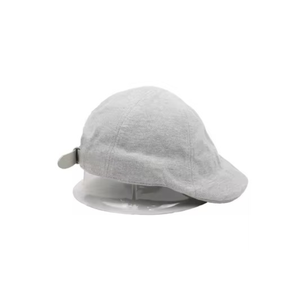 Casquette Gavroche <span class=keywords><strong>Gris</strong></span> Clair Personnalisée, Béret Vintage Réglable à Visière Plate pour Hommes et Femmes, Style Décontracté Urbain - Product Image 1