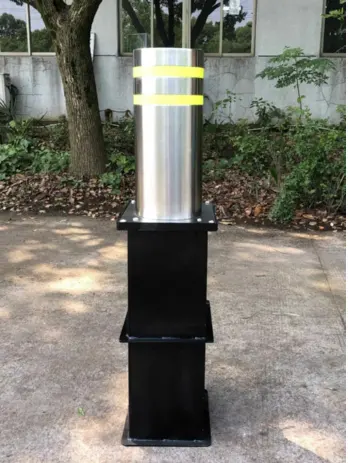 Barrière de sécurité extensible, pilier de clôture automatique avec télécommande, borne de stationnement