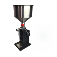 Machine de remplissage manuelle en acier inoxydable A03 pour crème cosmétique, confiture, savon liquide, beurre de cacahuète, pâte et sauce en bouteille