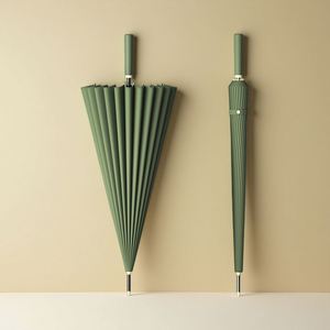 Paraguas de Golf y Ciclismo de Gran Tamaño, Protección Solar, Ajustable a Diferentes Tamaños de Bicicleta, Estilo Clásico, Recto, de Poliéster, para Lluvia - Product Image 4