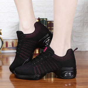 Zapatos Deportivos sepatu gaya berjalan kasual, sepatu olahraga dansa Platform Sneakers wanita - Product Image 1