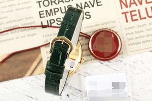 Reloj de cuarzo exclusivo y limitado para mujer, con incrustaciones de gemas, esfera con puntero, caja de acero inoxidable, correa de cuero - Product Image 5