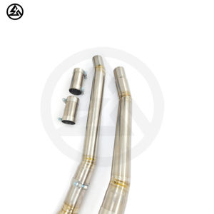 Tuyau avant à écoulement libre en titane de haute qualité CSZ pour <span class=keywords><strong>Audi</strong></span> <span class=keywords><strong>RSQ8</strong></span> 4.0TT tuyaux d'échappement secondaires droits - Product Image 3