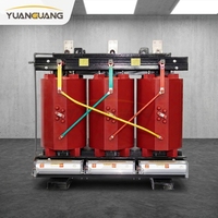 Transformateur sec à résine coulée à faible bruit 35 kV 1250 kVA 2500 kVA 5000 kVA pour centre d'alimentation industriel