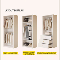 Armoire de style américain Armoire de chevet en acier pour vêtements Armoire rétro industrielle en métal Armoire pour auberge Hôtel Maison