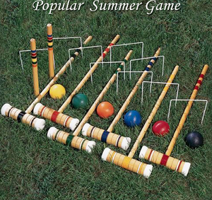 Usine Directe Adultes Jardin Pelouse Jardin Jeux <span class=keywords><strong>De</strong></span> Plein Air <span class=keywords><strong>Jeu</strong></span> <span class=keywords><strong>De</strong></span> <span class=keywords><strong>Croquet</strong></span> En Bois - Product Image 5