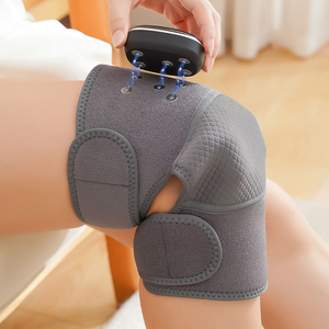 Massaggiatore Elettrico per Ginocchia Senza Fili, Uso Triplo per Spalle, Ginocchia e Gomiti, con Vibrazione, Compressione Calda per Alleviare Umidità, Freddo e Dolore - Product Image 2