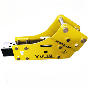 Construção maquinaria hidráulica disjuntor martelo SB43 75mm formão aberto adaptador superior disjuntores hidráulicos - Product Image 3