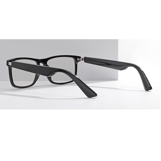 YTSWGKX07B Smart Audio Glasses Ideal Optics Frames with Microphone, Anti-Blue Light Lens Open Ear Speaker with Bluetooth