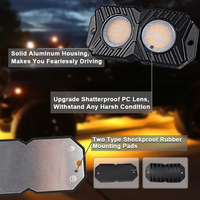 Ovovs accesorios de coche de un solo Color Led Rock Light para camión todoterreno vehículo 4x4