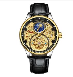 Tevise orologio automatico meccanico di lusso antico prospettiva vuoto signore orologi meccanici per gli uomini - Product Image 2