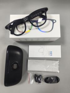 2026 Best AI Smart <b>Glasses</b> 4K Camera Video Recording Dual Anti-Shake LED Battery Display ChatGPT Magnetic Charging Music Player - Product Image 4
