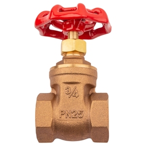 Vanne à opercule en laiton YOD OEM PN25 en bronze et cuivre, à passage plein, 2 pouces, pour raccords de plomberie et connecteurs de tuyauterie - Product Image 1