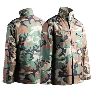 Камуфляжная ветрозащитная теплая куртка M65 одежда уличная куртка тактические костюмы