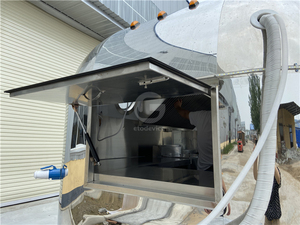 חיצוני towable חם כלב עגלות חיצוני חטיף מזון מהיר שירות אוטומטיות מיכל קרוואן מוסמך מזון משאית - Product Image 6