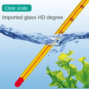Verticale Aquariumthermometer Aquarium Watertemperatuur Test Fahrenheit Glazen Container Accessoires - Product Image 3