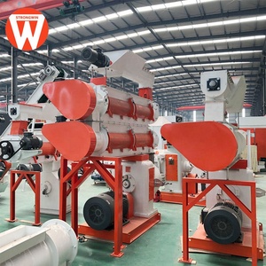 Mulino a Pellet di grano medio pressa CE macchine per la produzione di Pellet di grano di mais ad alta produttività con componenti del motore centrale - Product Image 4