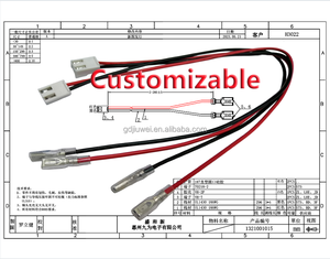 Коннектор с медным сердечником от производителя, на заказ, под известный бренд, с защитой IP67 для автомобильных электронных жгутов проводов, ПВХ - Product Image 2