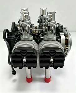 Moteur à essence monocylindre à deux temps, échappement latéral, refroidissement par air, démarrage manuel, en aluminium, cylindrée CC - Product Image 4