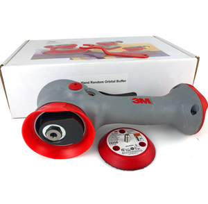 Lijadoras abrasivas eléctricas <span class=keywords><strong>3M</strong></span> 28333, máquina pulidora nominal de 220V con soporte de mano de gancho para herramientas de lijado automotriz - Product Image 5