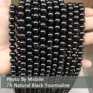 4-12mm natürliche Tigerauge Amethyst Rosenquarz Kristall lose Edelstein Stein runde Perlen für Diy Armband Halskette Schmuck herstellung
