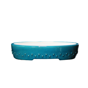 Ceramic Bonsai Pot Oval Shape <b>Handmade</b> Classic Chinese Style Yixing <b>Pottery</b> Village - Product Image 5