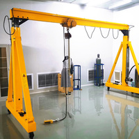 Palan électrique portable léger à cadre en A 0,5t, grue à portique mobile, télécommande sans fil, composants principaux du moteur, vente