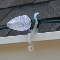 Galgaul — ampoules LED SMD à facettes, étanches, de noël E17 C9