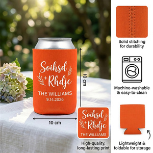 <span class=keywords><strong>Porte</strong></span>-canettes isothermes personnalisés en néoprène pour canettes de bière de 12 et 16 oz – Coozies promotionnels portables - Product Image 2