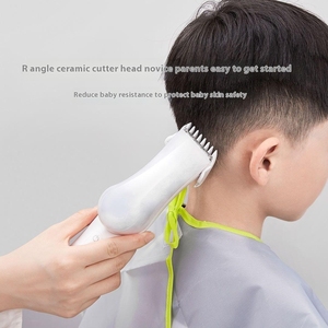 Nouvelle tondeuse à <span class=keywords><strong>cheveux</strong></span> intelligente pour bébé LUSN, lumière et son intelligents, tondeuse à <span class=keywords><strong>cheveux</strong></span> pour enfants, blanc - Product Image 5