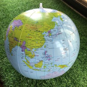 Spot gros 16 pouces PVC version anglaise gonflable globe carte ballon de plage <span class=keywords><strong>géographie</strong></span> enseignement jouet - Product Image 6