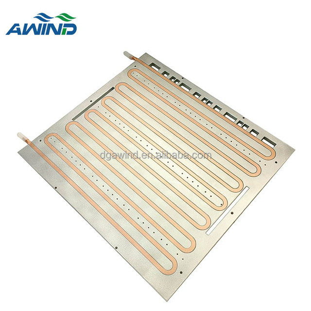 Customized EV Aluminium Liquid Cooled Heat Sink Small Highspeed Electric Vehicle Cooling Plate Lithium Battery Pack System