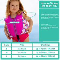 Gilet gonflable en néoprène de haute qualité Gilet de sauvetage pour enfants Combinaisons de flottabilité pour les sports nautiques en plein air