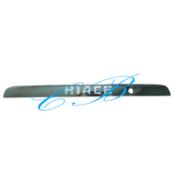 Hiace Van KDH200 2005-2018 Boot Streamer Heckklappen abdeckung Heckklappen-Lizenz lampen streifen Kennzeichen schildst reifen Kofferraum deckel