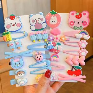 Schattige Cartoon Rand Clips Zoete Peuter Haarspelden Party School Gebruik Schattige Kinderen Plastic Haarspeldjes Voor Meisjes - Product Image 2