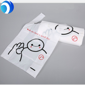 HDPE Food T-shirt Bag PLA PBAT Supermarket Vest Shopping <strong>Vegetables</strong> Fruits Package Bag Color <strong>Printing</strong> Customization - Product Image 5