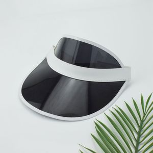 Chapeau <span class=keywords><strong>de</strong></span> <span class=keywords><strong>soleil</strong></span> unisexe pour l'été, la plage, le cyclisme, les activités <span class=keywords><strong>de</strong></span> plein air, protection UV, chapeau <span class=keywords><strong>de</strong></span> sport transparent pour adultes, visière en polyester, chapeau <span class=keywords><strong>de</strong></span> pêche décontracté - Product Image 4