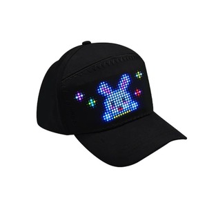 Promocional barato béisbol LED sombrero fabricante personalizado Light Up Scrolling LED personalizado mensajes LED - Product Image 4
