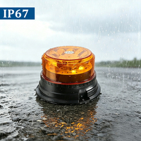 12W Hochintensive LED-Blitzleuchte mit E9-Zertifizierung, IP67 Vibrationsbeständig, mit Saugnapf-Basis zur Installation