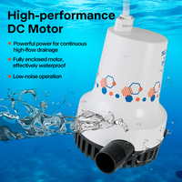 Pompe de cale marine submersible SEAFLO 12V 24V 1500GPH 2000GPH pour yacht et camping-car
