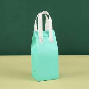 Eco-Friendly Custom Logo Thermal Cooler <b>Bag</b> <b>Recyclable</b> Non-Woven Insulated Lunch Take-Away Hamburger Sandwich Cake Bread Picnic - Product Image 6