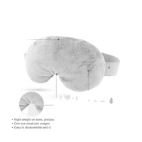 Masque oculaire chauffant pour micro-ondes, pack de masques oculaires chauds et froids, soulagement de la douleur, protection contre la sécheresse oculaire, doux pour la peau, aide au sommeil