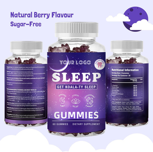 Gummies personnalisées pour le sommeil, Gummies à la mélatonine, Compléments végétaliens pour améliorer la qualité du sommeil et la mémoire - Product Image 3