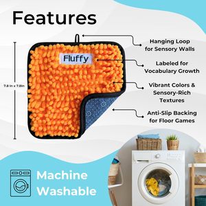 2025 tự kỷ làm dịu góc Mục Bài học kế hoạch đồ chơi 9 12 dán nhãn cảm giác chơi thảm kết cấu gạch tường đồ chơi - Product Image 5